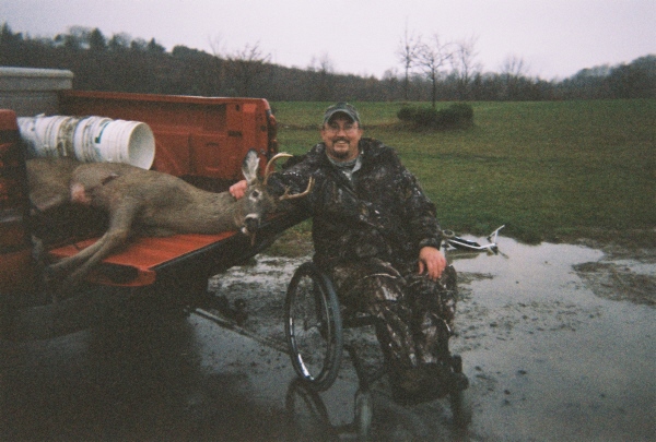 Marks Deer on Opening Morning 2008